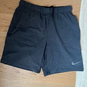 Nike dri-fit athleisure shorts size medium charcoal grey